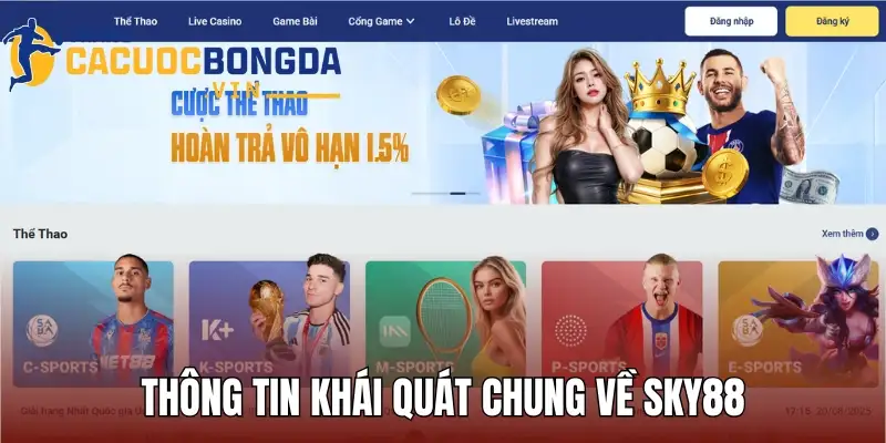 Thông tin khái quát chung về Sky88